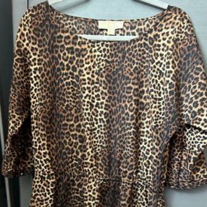 Michael Kors Dress Leopard UEC Large